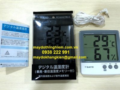 Nhiệt ẩm kế Sato PC-5000TRH II - maydothinghiem.com.vn - 0938 222 991